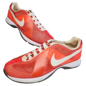 Nike Hyperfuse Lunarlon Summer Lite Lace Up Red Golf Shoes Size 8.5 483325-600